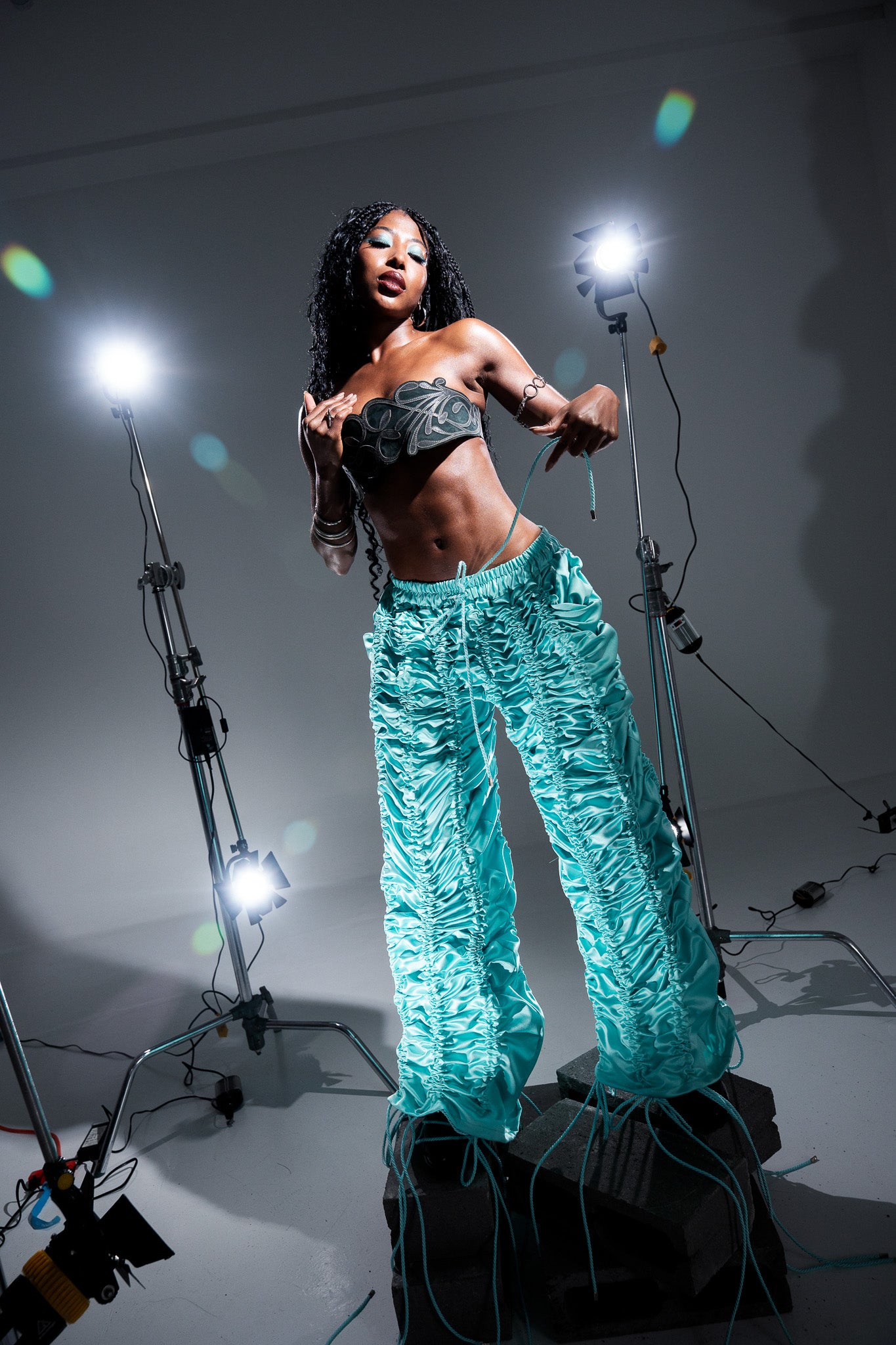 TIFFANY RUCHED PANTS