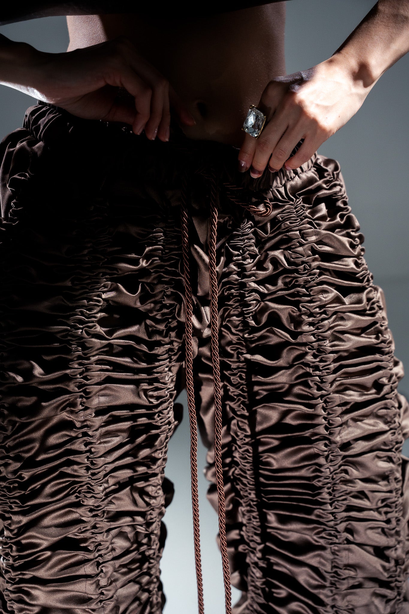 MOCCA MOCCA RUCHED PANTS